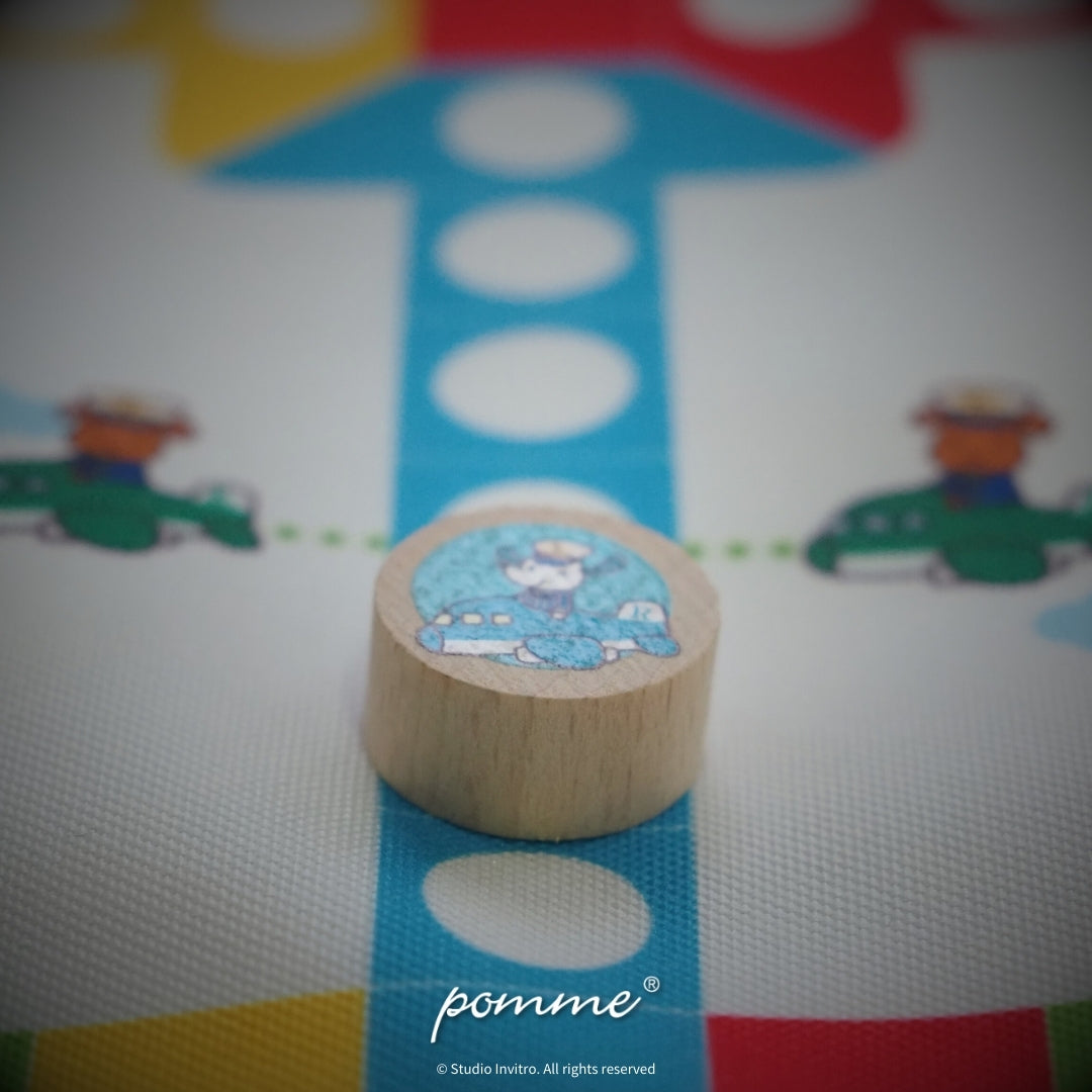 Pomme Aviation Ludo and Coaster Set