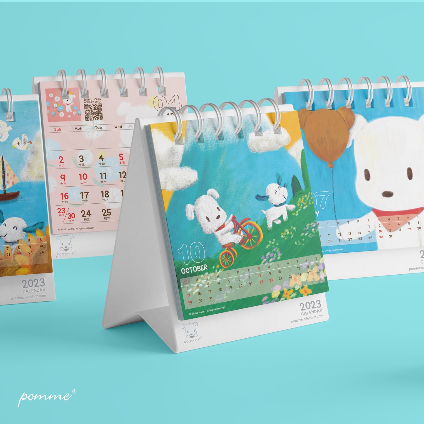 Free Gift : Pomme 2023 Calendar