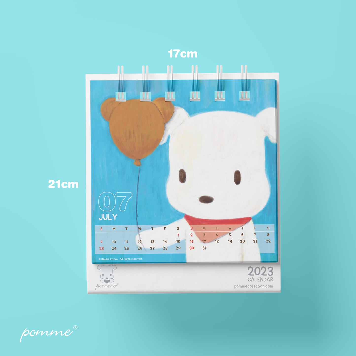 Free Gift : Pomme 2023 Calendar
