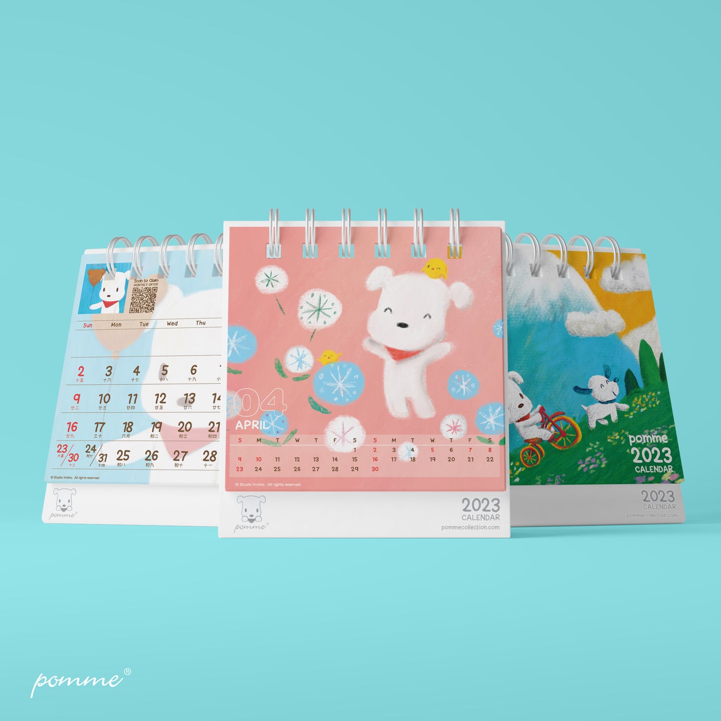 Free Gift : Pomme 2023 Calendar