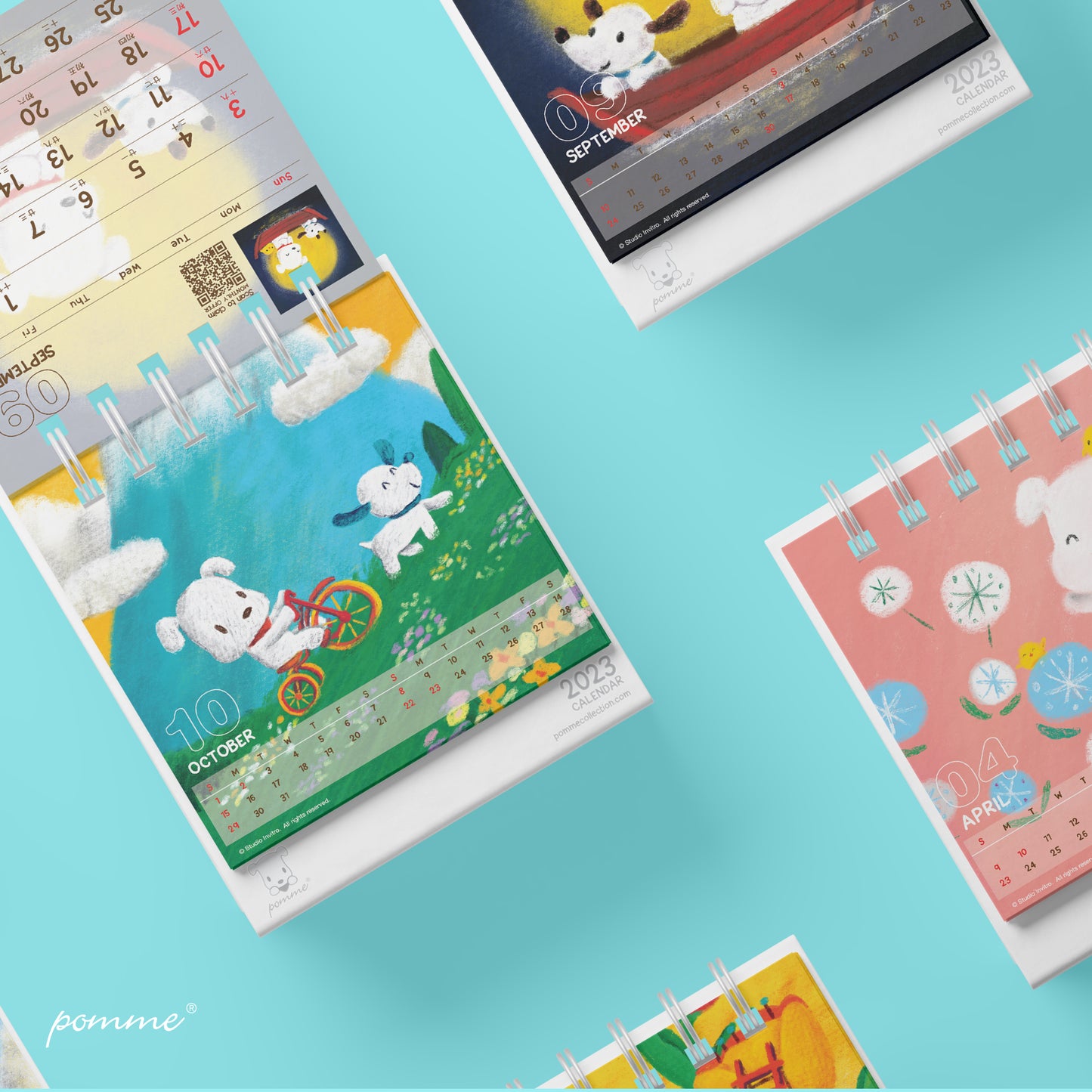 Free Gift : Pomme 2023 Calendar