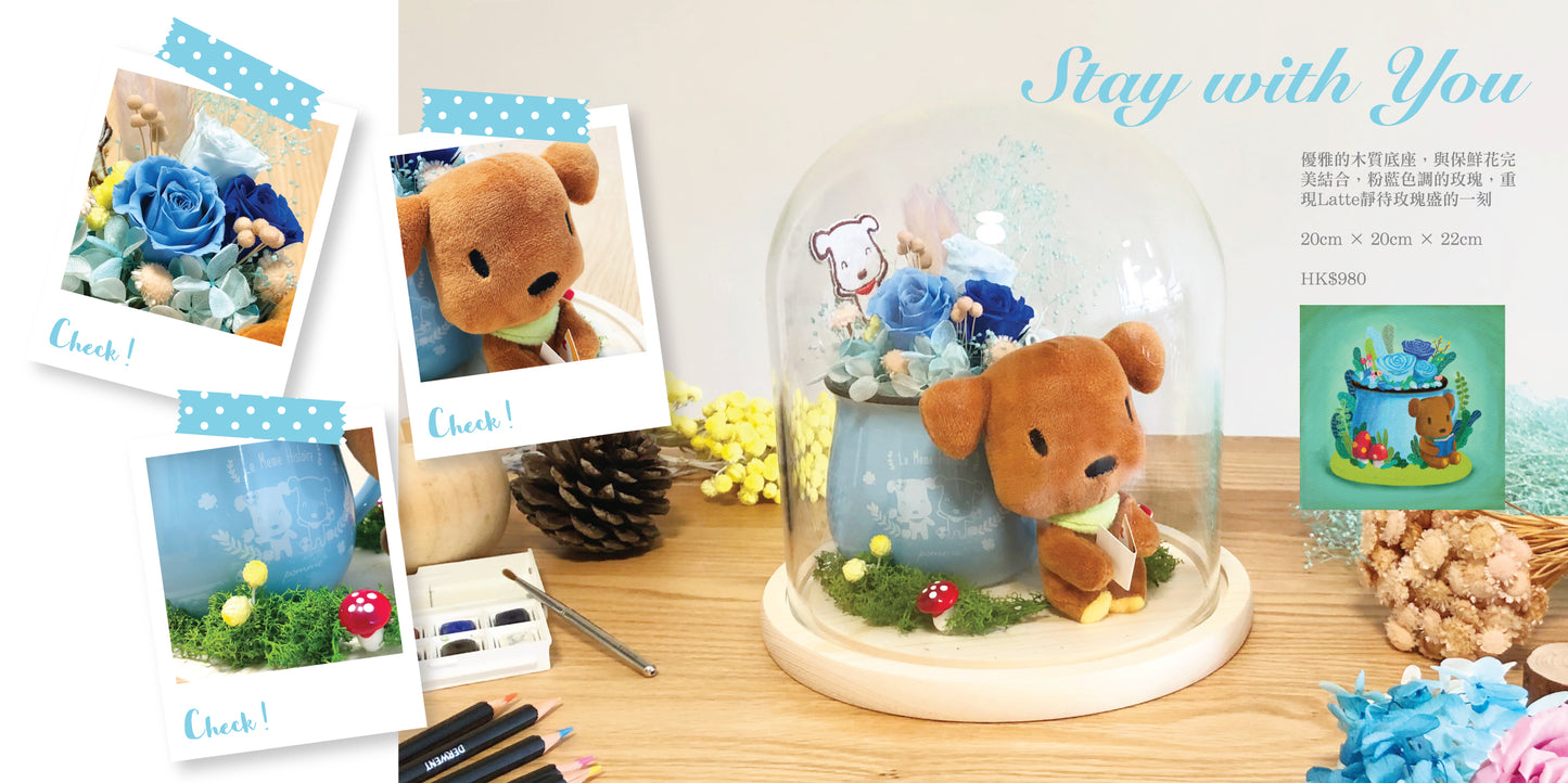 Japan Preserved Bouquet - Stay With You