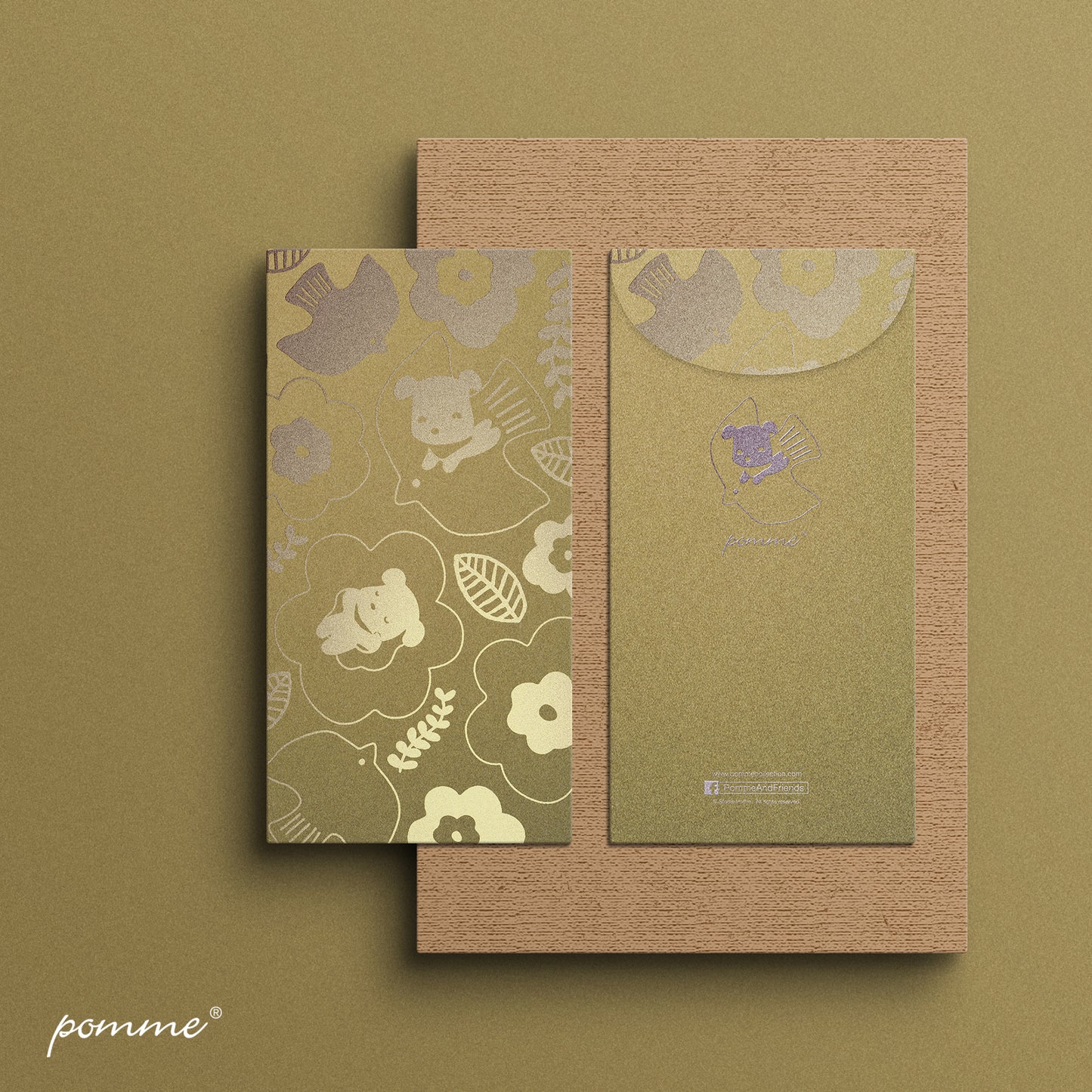 Red Packet Dream with Pomme 10pcs - Gold