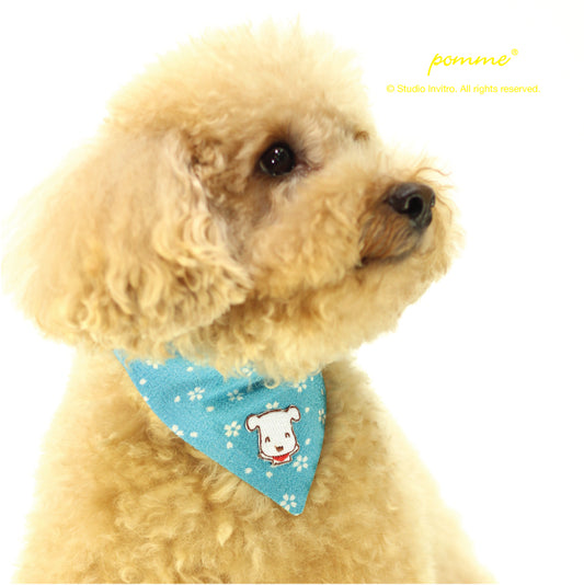 Pomme Genki Bandana - Pomme Blue