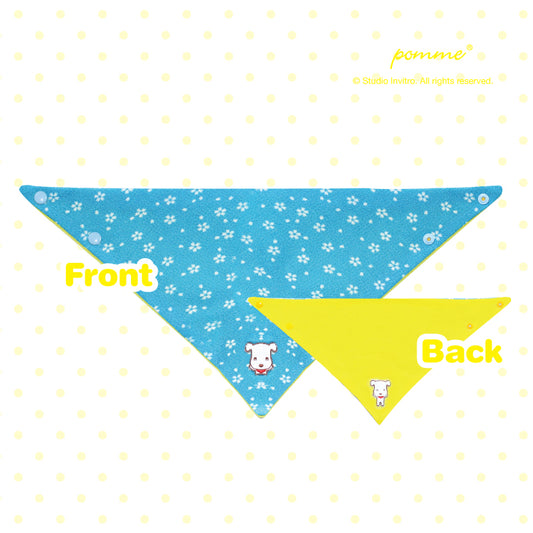 Pomme Genki Bandana - Pomme Blue