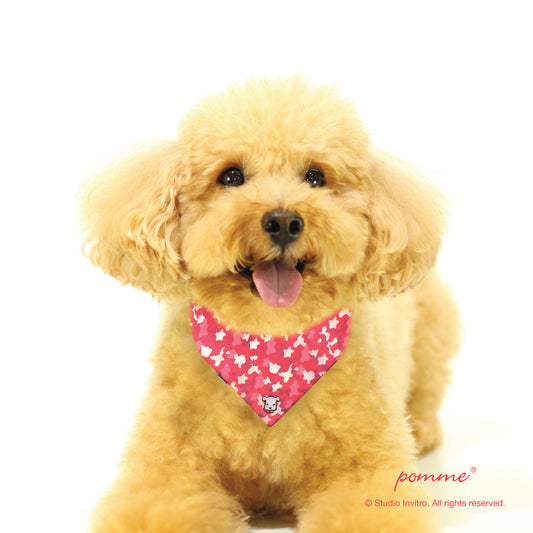 Pomme Genki Bandana - Pomme Camouflage Pink