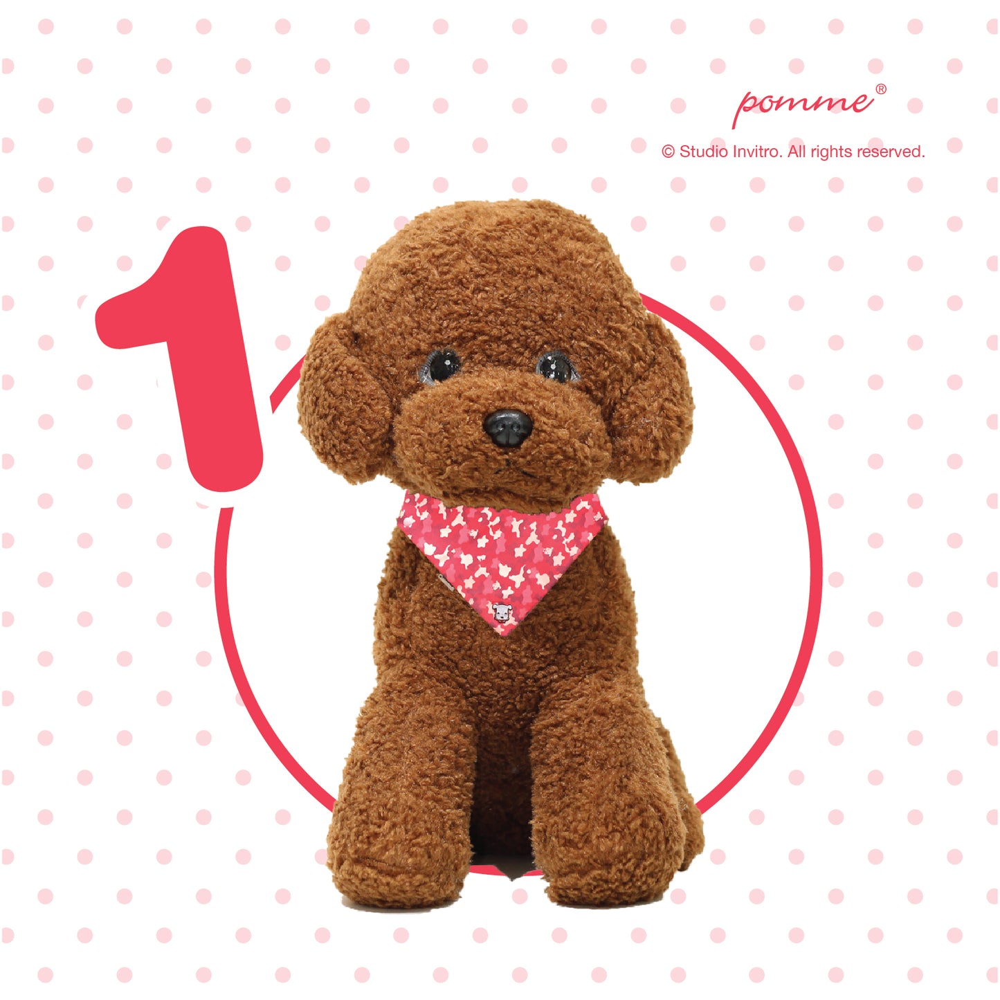 Pomme Genki Bandana - Pomme Camouflage Pink