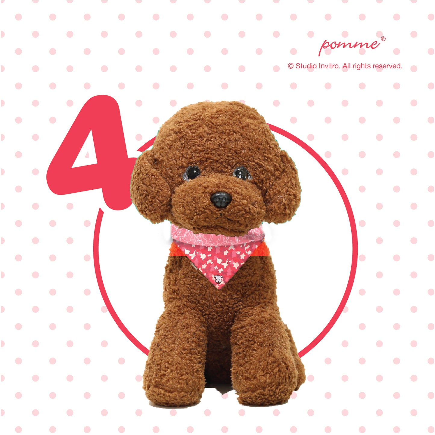 Pomme Genki Bandana - Pomme Camouflage Pink