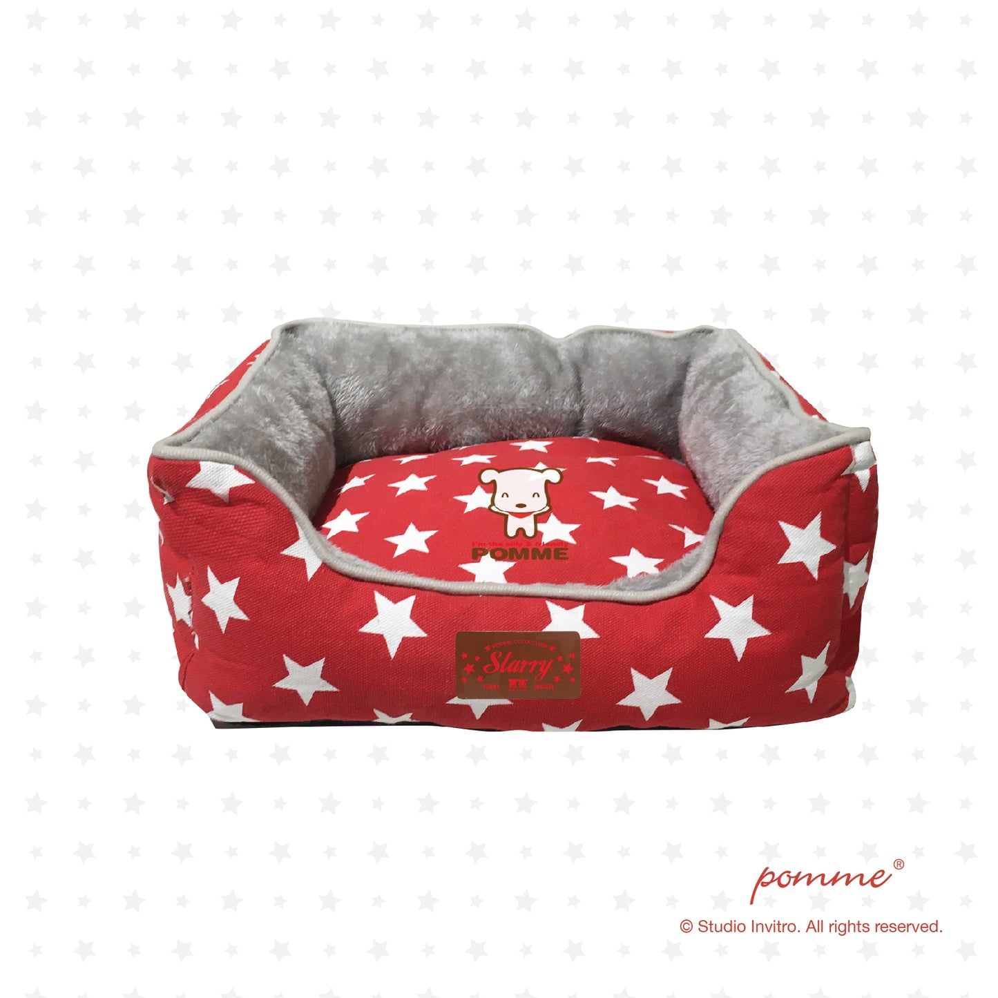 PommeSnuggle Starry Red Pomme - M
