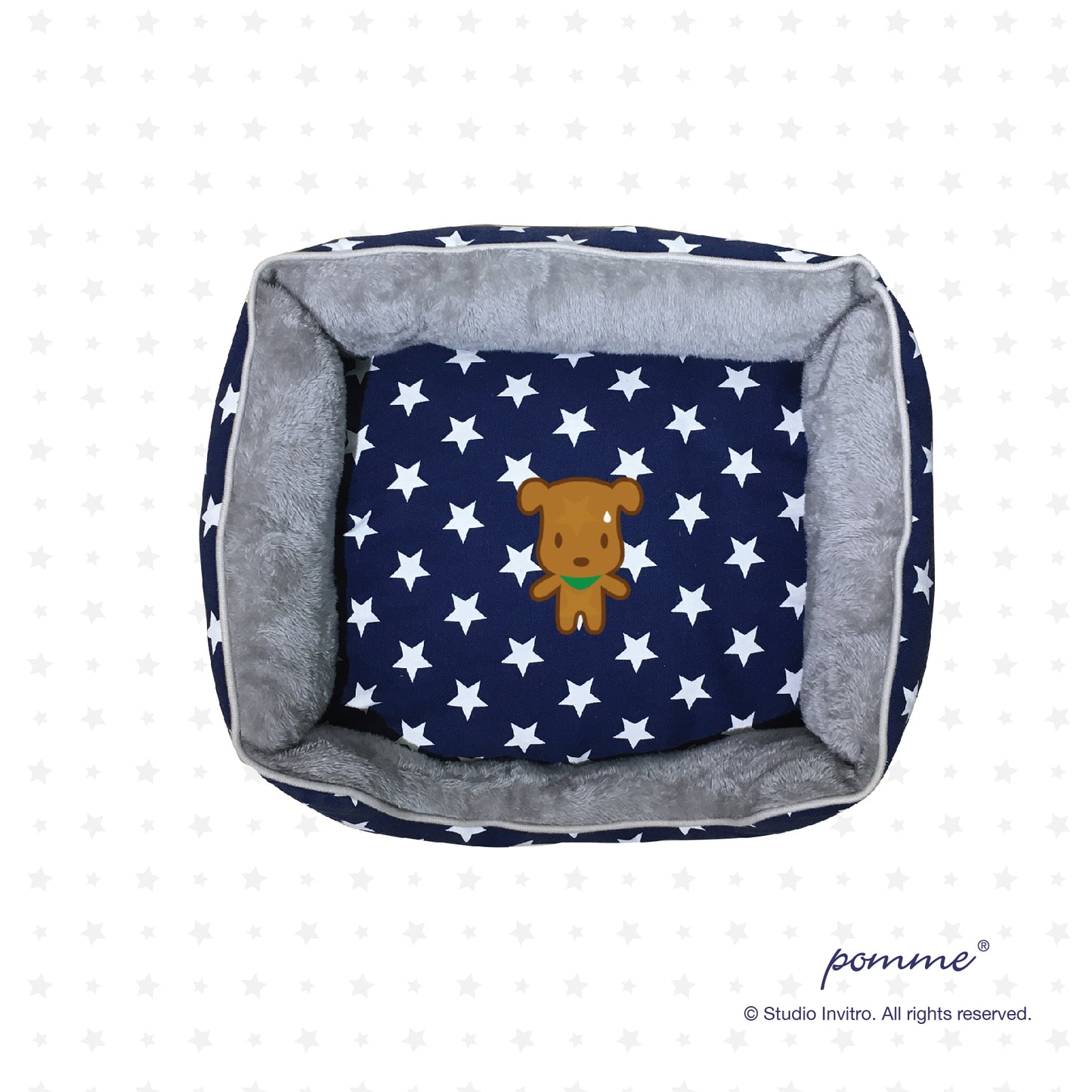 PommeSnuggle Starry Blue Latte - M