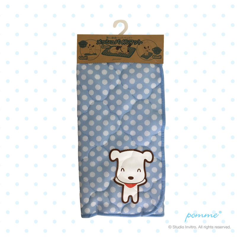 Pomme MeshPile Mat - L Pomme Blue