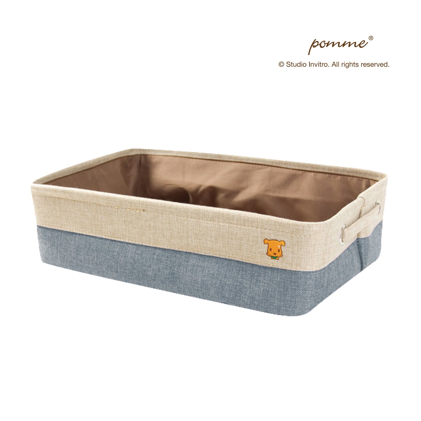 Linen Soft Box Standard - Blue