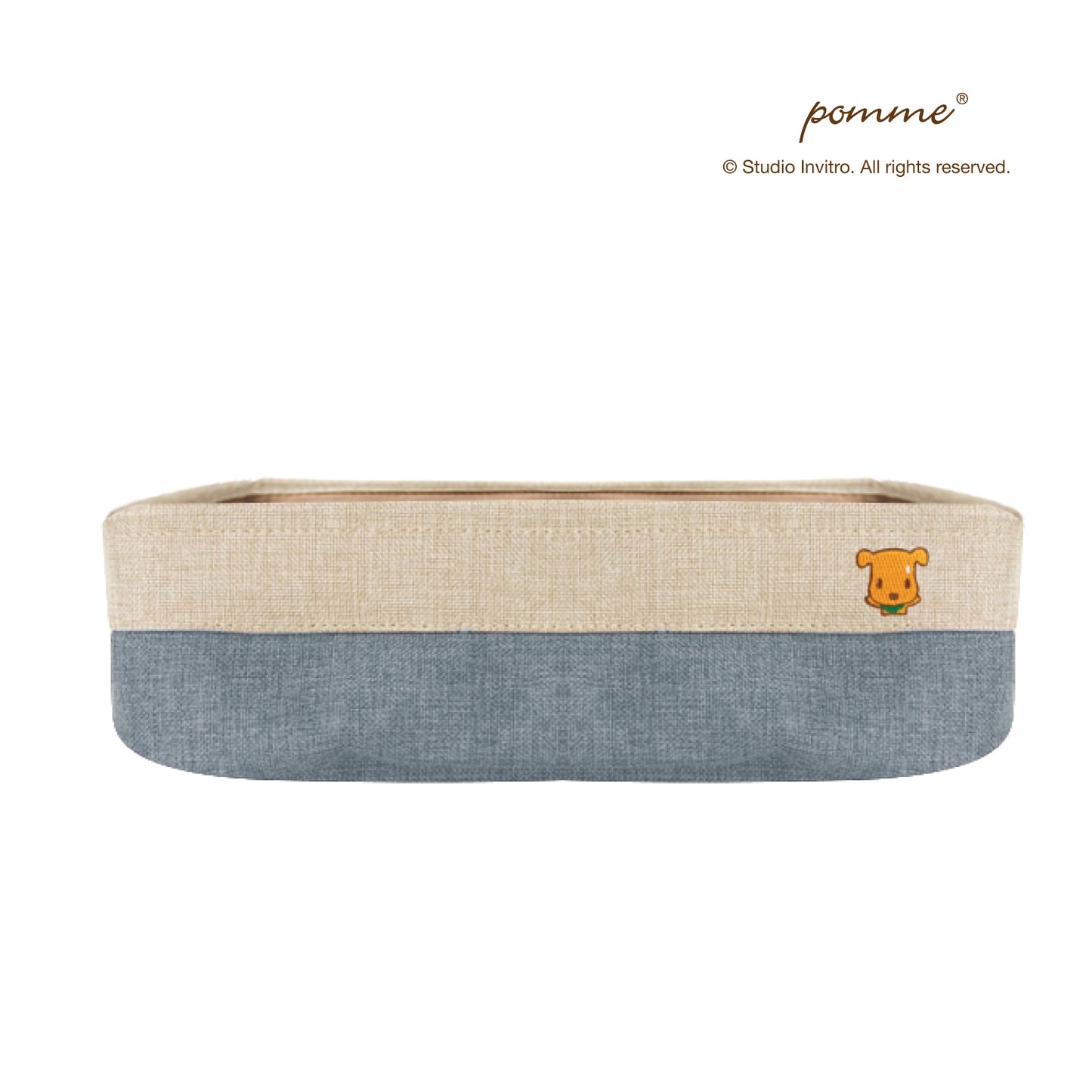 Linen Soft Box Standard - Blue