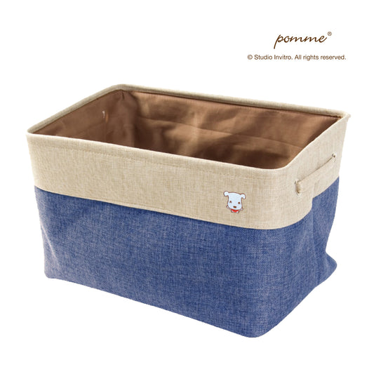 Linen Soft Box Grande - Navy