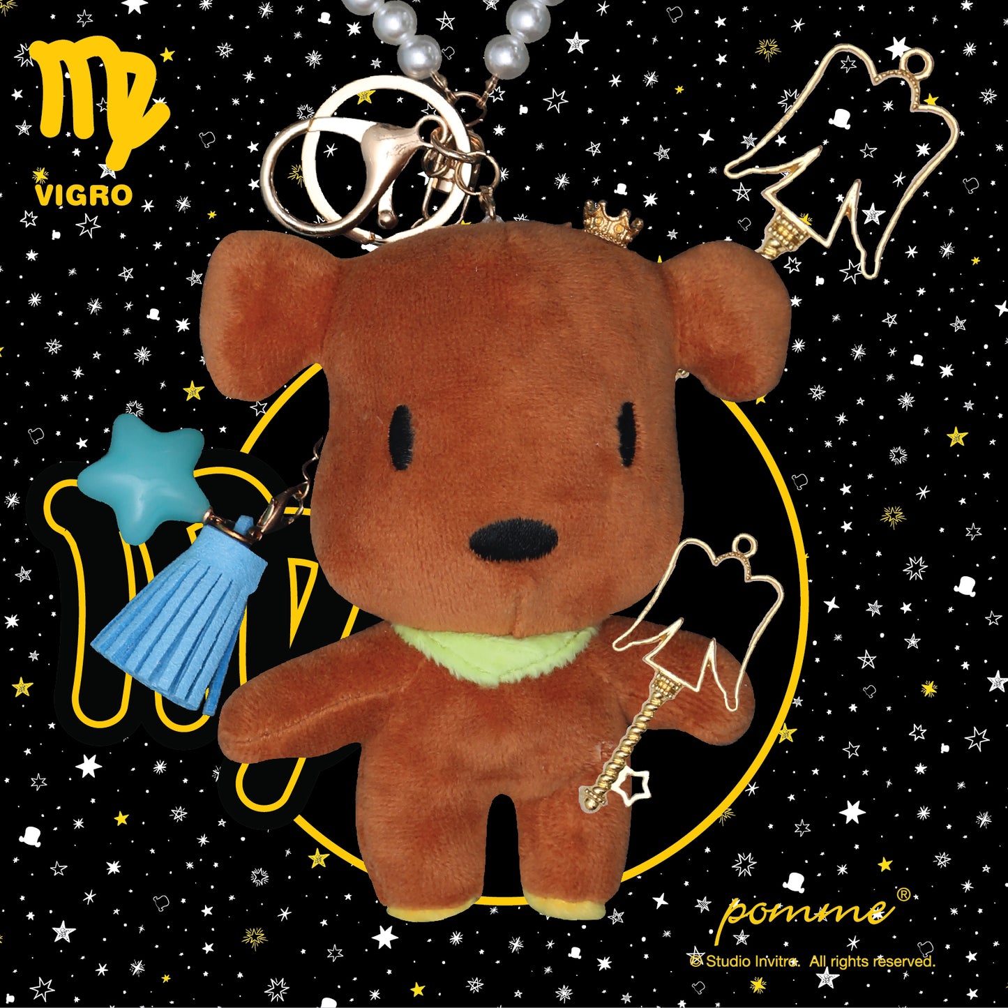 Virgo Latte - Pearl Charm 12cm