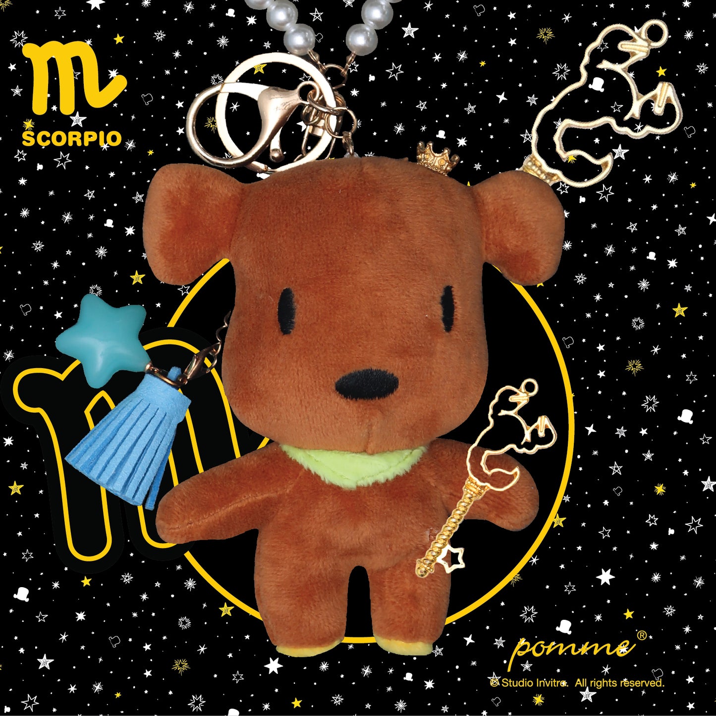 Scorpio Latte - Pearl Charm 12cm