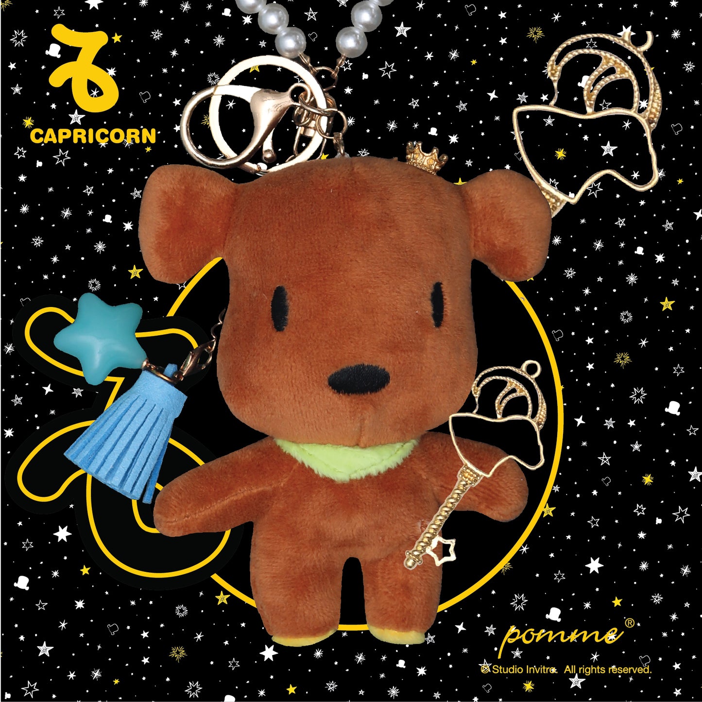 Capricorn Latte - Pearl Charm 12cm