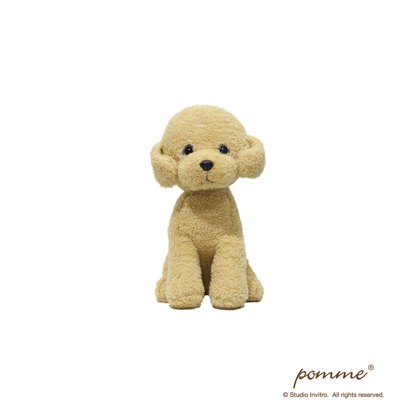 Poodle Plush M - Brownie