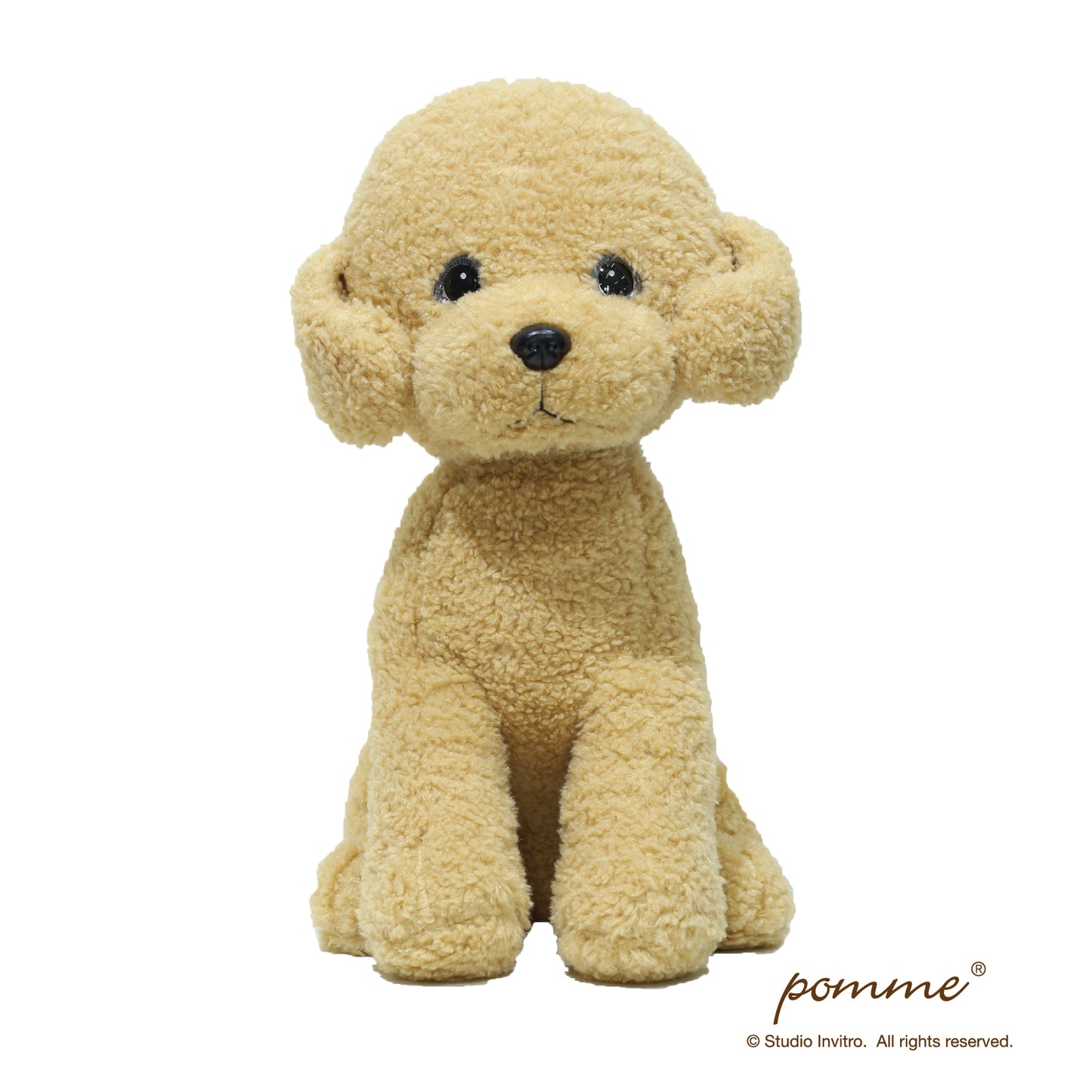 Poodle Plush L - Brownie