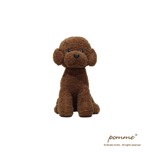 Poodle Plush M - Brownie