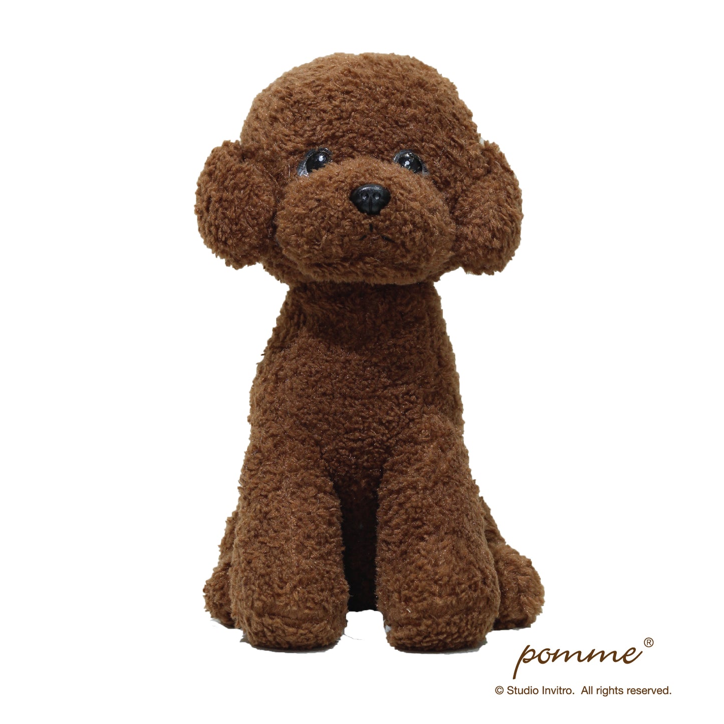 Poodle Plush L - Brownie