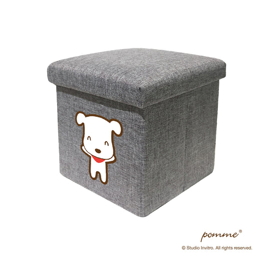 Storage Stool S Grey - Pomme