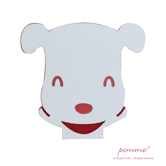 Pomme Felt Coaster Set 4pcs
