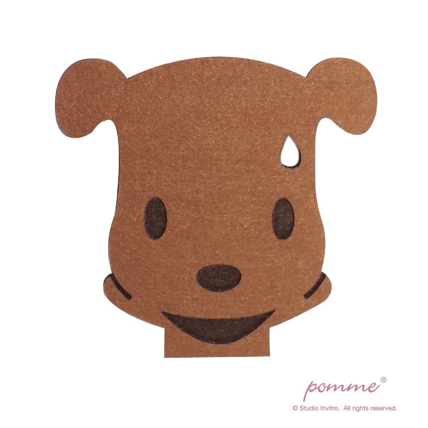 Pomme Felt Coaster Set 4pcs