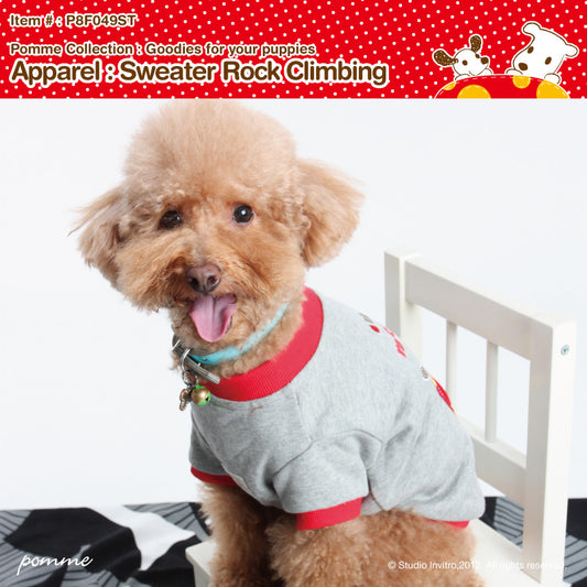 Sweater Rock Climbing