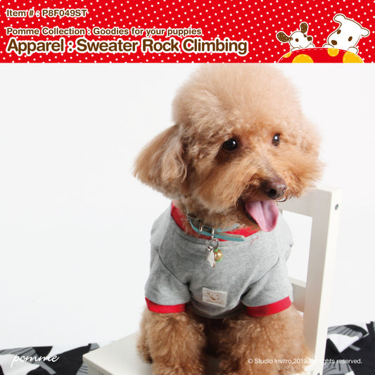 Sweater Rock Climbing