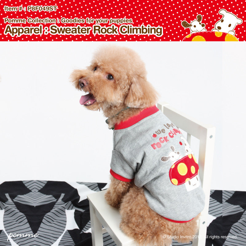 Sweater Rock Climbing