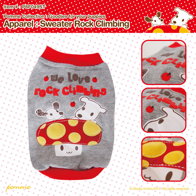 Sweater Rock Climbing
