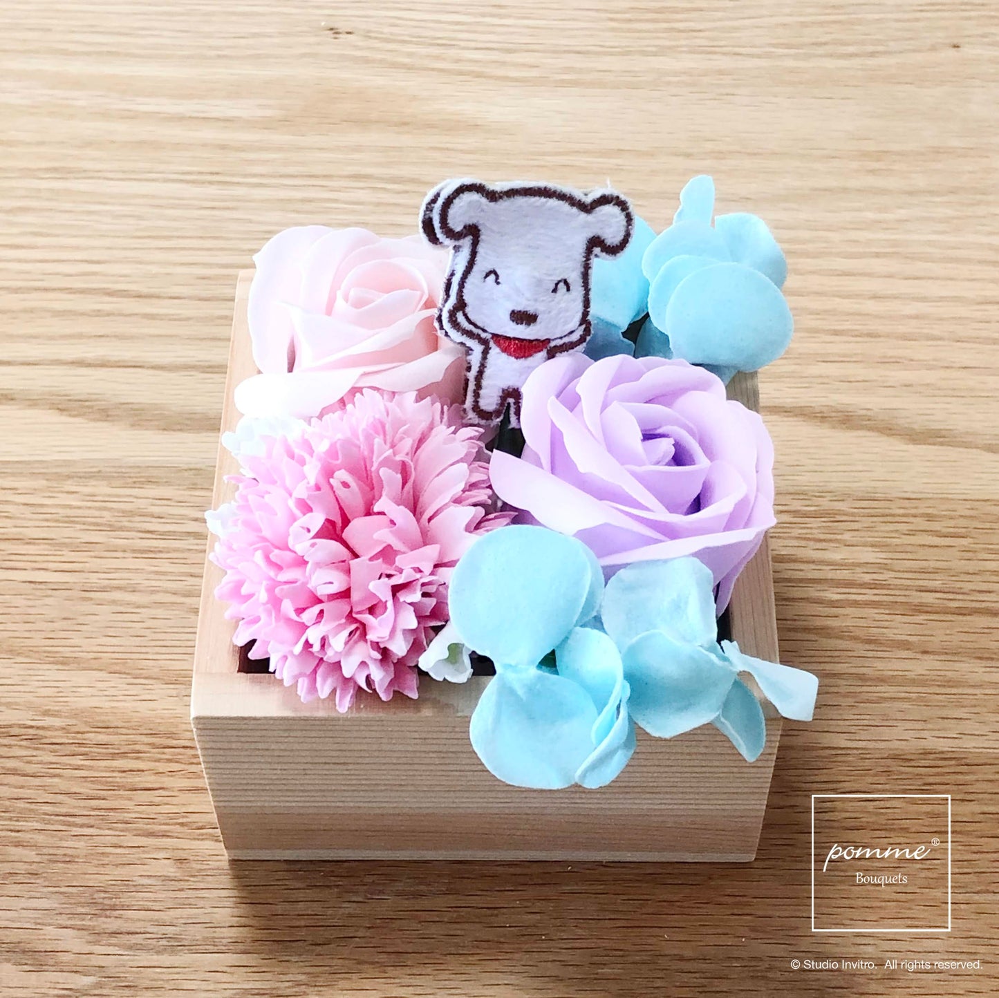 Soap Bouquet Box - Spring Garden