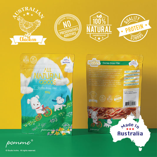 All Natural Chicken Breast Fillet 100g