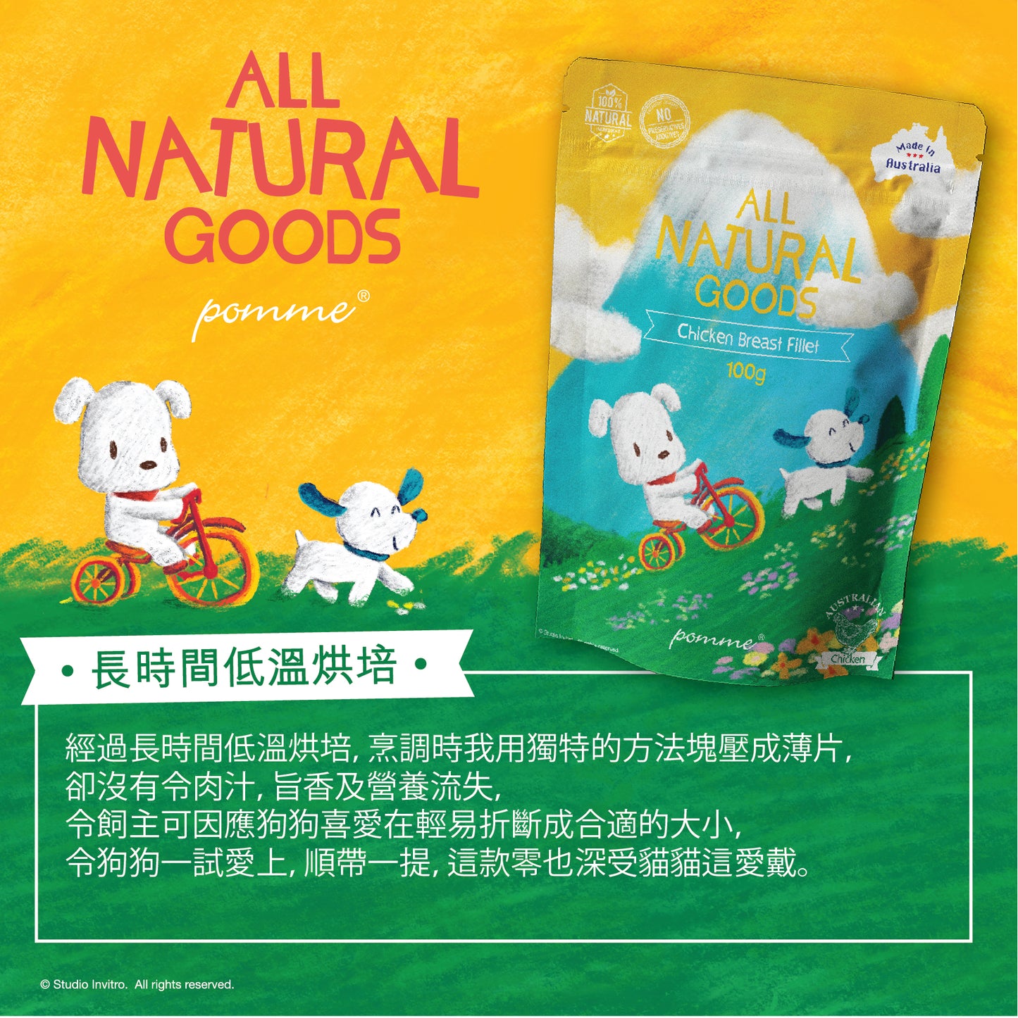 All Natural Chicken Breast Fillet 100g