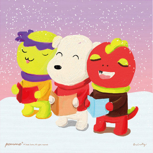 ♬Silent night, holy night~~♬