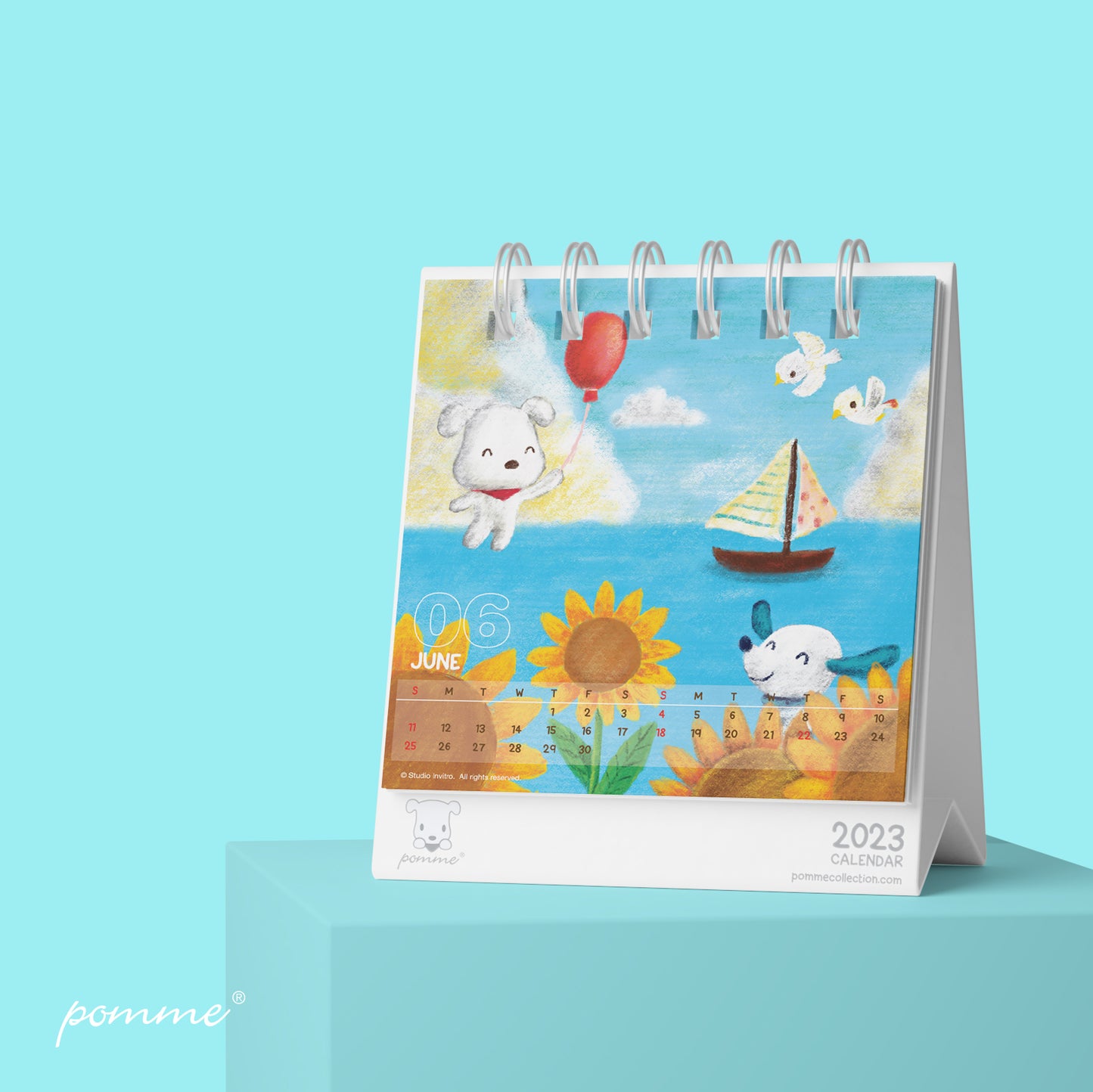 Free Gift : Pomme 2023 Calendar