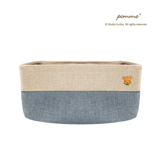 Linen Soft Box Half - Blue