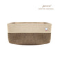Linen Soft Box Half - Brown