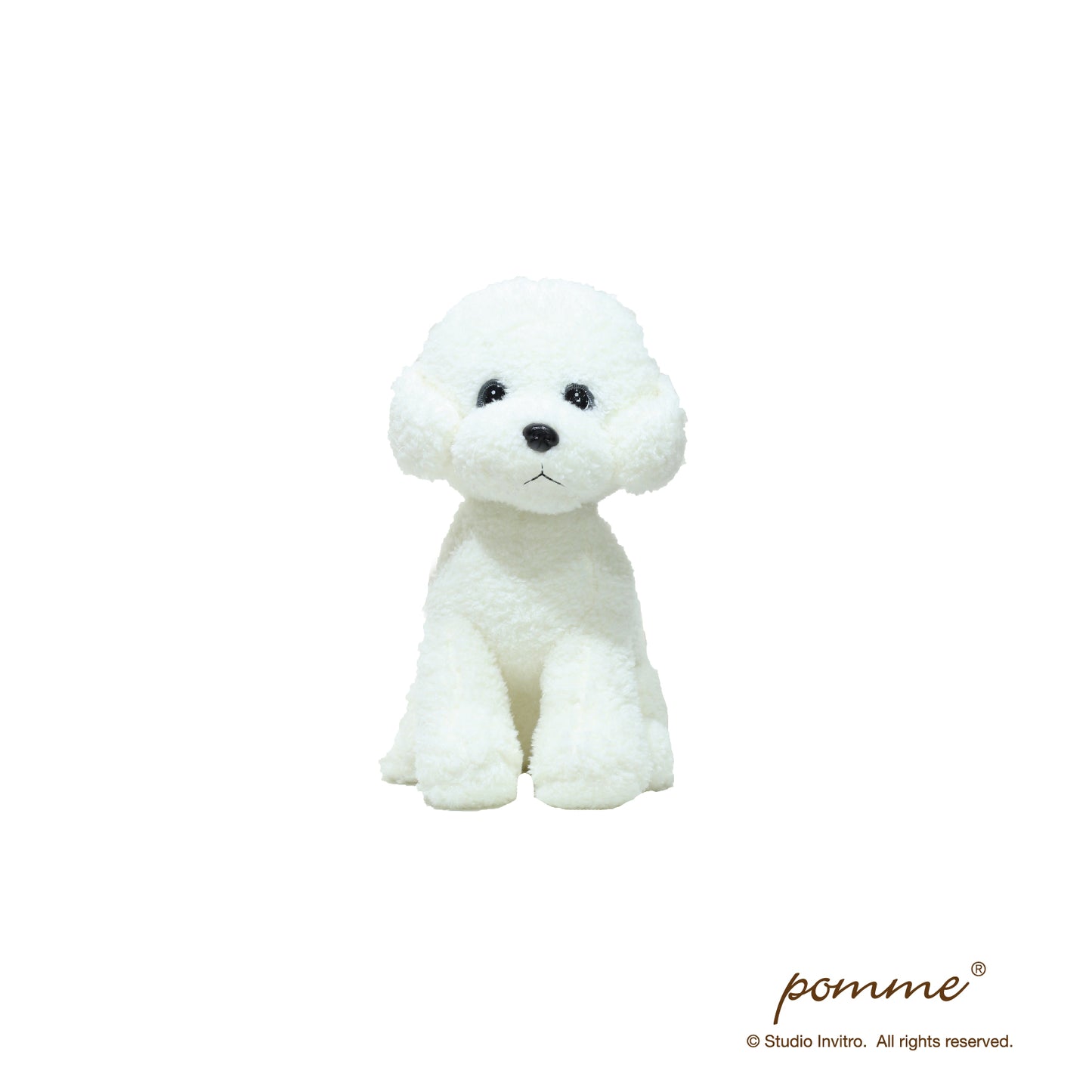 Poodle Plush M - Whitey