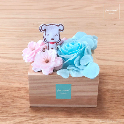 Soap Bouquet Box - Spring Blue Sky