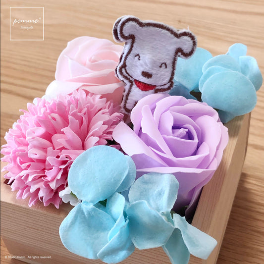 Soap Bouquet Box - Spring Garden